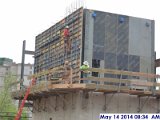 Installing the Shear wall panels at Elev. 7-Stair -4,5 Facing South-East (800x600).jpg